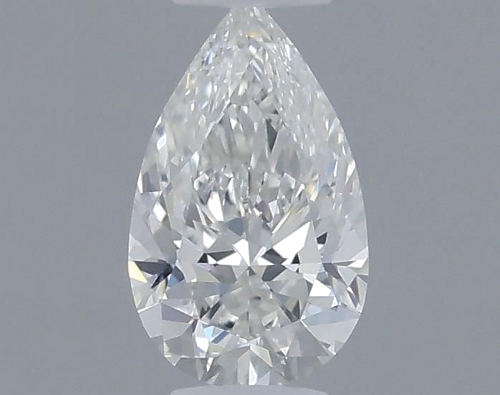 0.35 carat G-VS2 Natūralus Pear Deimantas (1)
