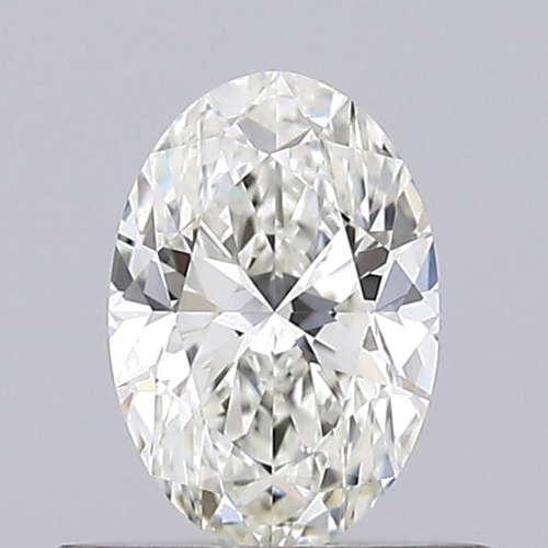 0.44 carat J-VVS2 Natūralus Oval Deimantas (1)