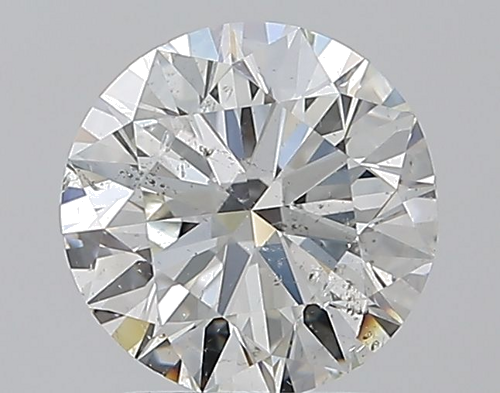 1.7 carat I-SI2 Excellent cut Natūralus Round Deimantas (1)