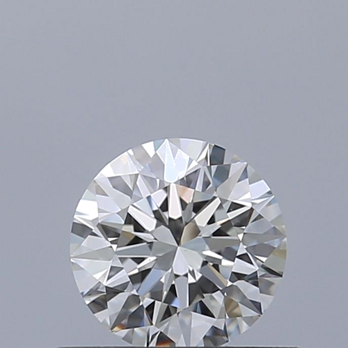 0.51 carat F-VVS2 Excellent cut Natūralus Round Deimantas (1)