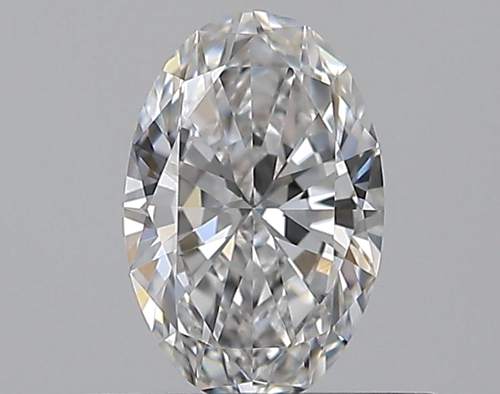 0.4 carat D-VS1 Natūralus Oval Deimantas (1)