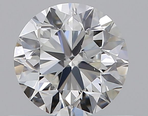 0.6 carat F-SI1 Very Good cut Natūralus Round Deimantas (1)