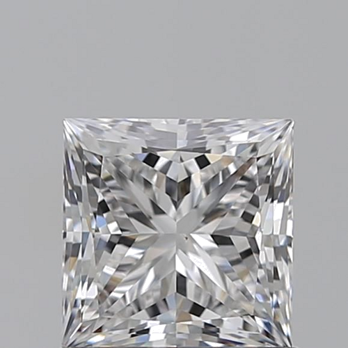 1.0 carat D-VS2 Natūralus Princess Deimantas (1)