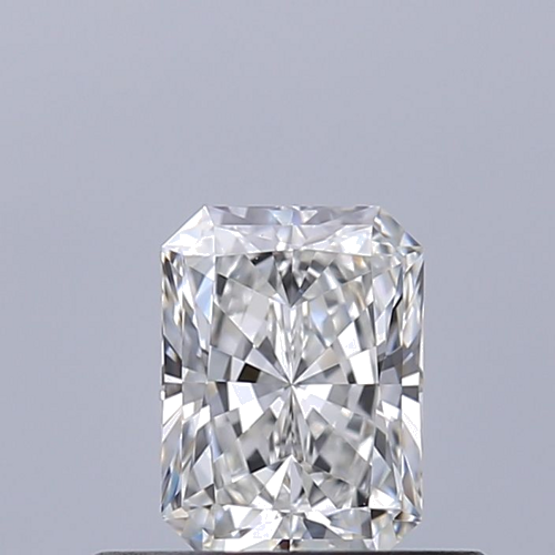 0.41 carat F-VVS2 Natūralus Radiant Deimantas (1)
