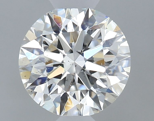 0.42 carat G-SI1 Excellent cut Natūralus Round Deimantas (1)
