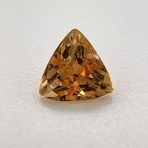 0.49 carat YELLOW Trilliant Topaz (1)