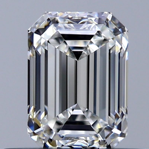 0.53 carat F-VVS1 Natūralus Emerald Deimantas (1)