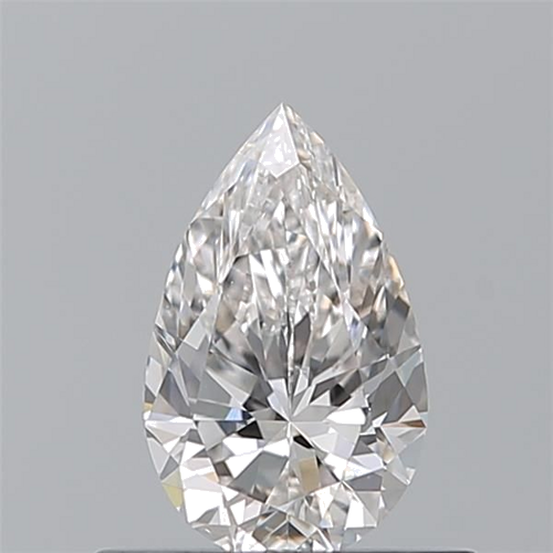 0.5 carat I-VS2 Natūralus Pear Deimantas (1)