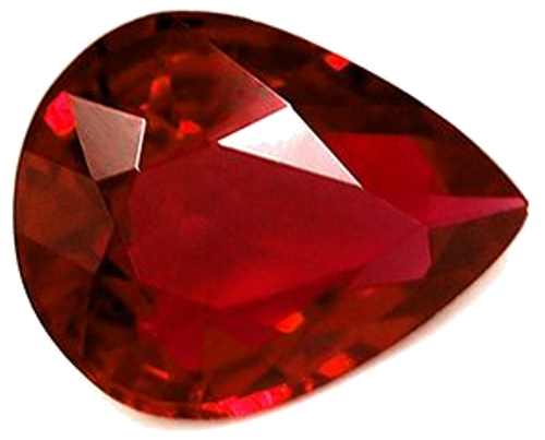0.47 carat RED Pear Rubinas (1)