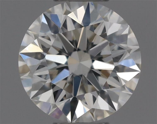 0.33 carat H-VVS2 Excellent cut Natūralus Round Deimantas (1)