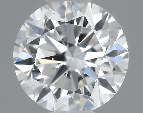 0.3 carat F-VS2 Fair cut Natūralus Round Deimantas (1)