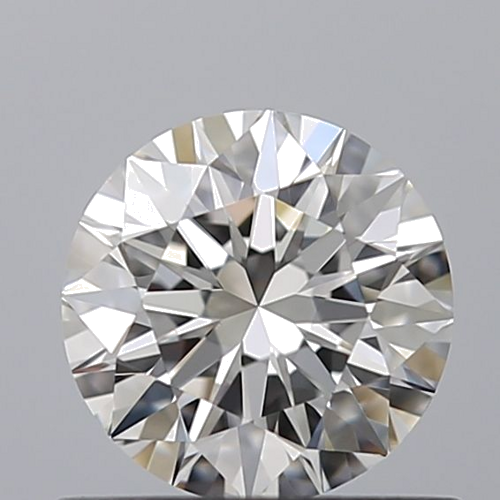 0.53 carat F-IF Excellent cut Natūralus Round Deimantas (1)