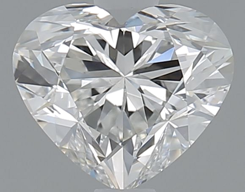1.01 carat G-SI1 Natūralus Heart Deimantas (1)