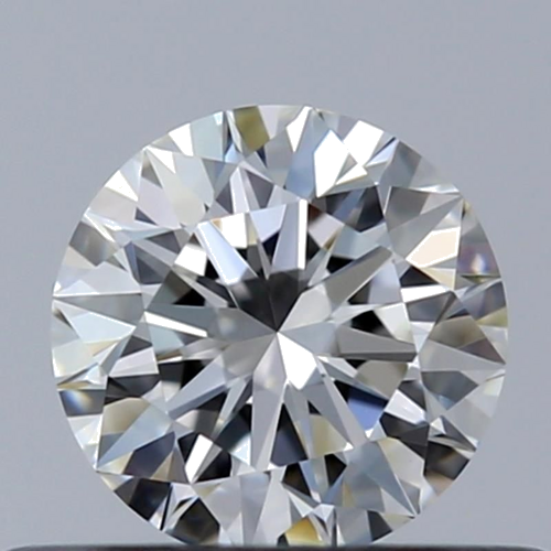 0.37 carat F-VVS1 Excellent cut Natūralus Round Deimantas (1)