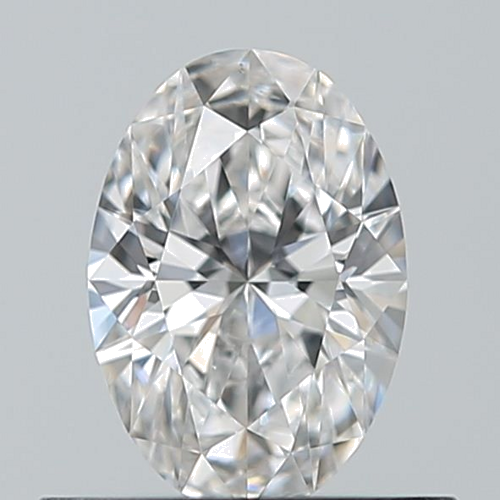 0.5 carat D-VS2 Natūralus Oval Deimantas (1)