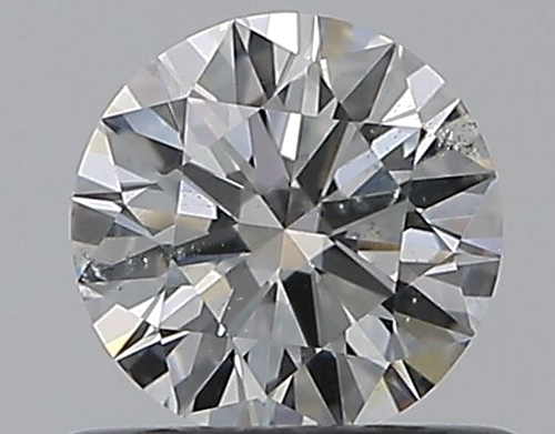 0.52 carat G-SI2 Excellent cut Natūralus Round Deimantas (1)