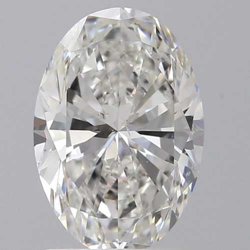1.51 carat G-SI1 Natūralus Oval Deimantas (1)