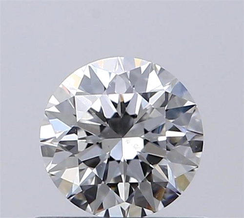 0.53 carat G-SI1 Excellent cut Natūralus Round Deimantas (1)