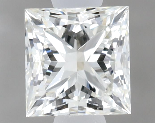 0.61 carat J-VS1 Natūralus Princess Deimantas (1)