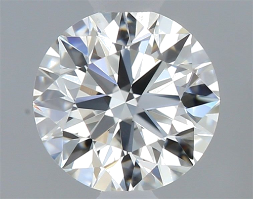 0.5 carat F-VVS1 Excellent cut Natūralus Round Deimantas (1)