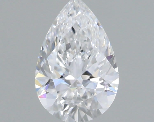 0.42 carat D-VS1 Natūralus Pear Deimantas (1)