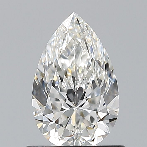 0.8 carat G-VVS2 Natūralus Pear Deimantas (1)