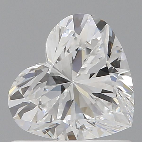 0.72 carat E-VVS2 Natūralus Heart Deimantas (1)