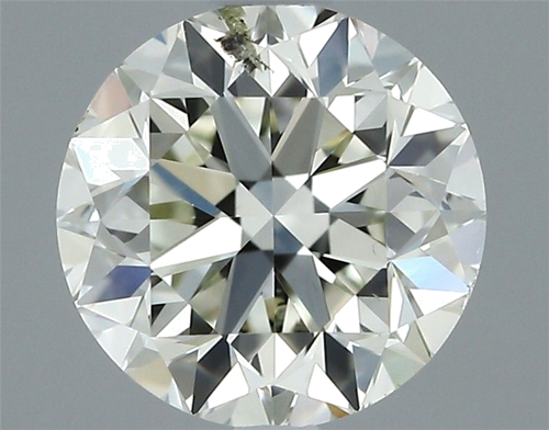 1.01 carat K-SI2 GD cut Natūralus Round Deimantas (1)