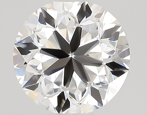 0.4 carat F-VVS1 GD cut Natūralus Round Deimantas (1)