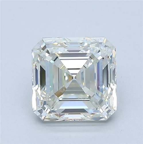2.52 carat J-VVS2 Natūralus Asscher Deimantas (1)
