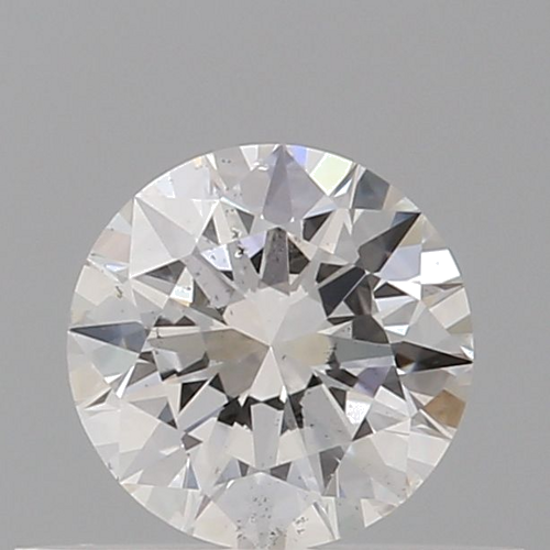 0.4 carat F-SI2 Excellent cut Natūralus Round Deimantas (1)
