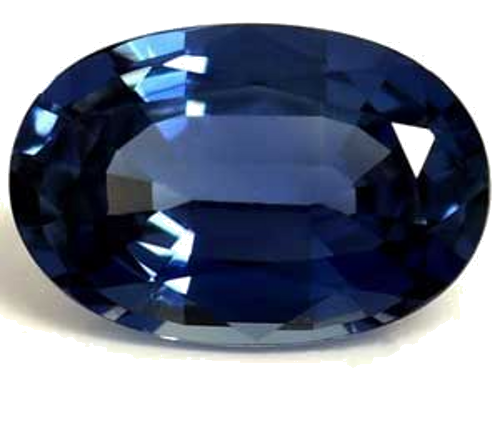 0.58 carat BLUE Oval Safyras (1)
