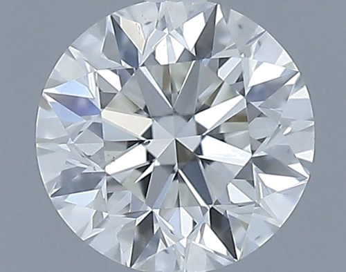 0.5 carat H-SI1 Excellent cut Natūralus Round Deimantas (1)