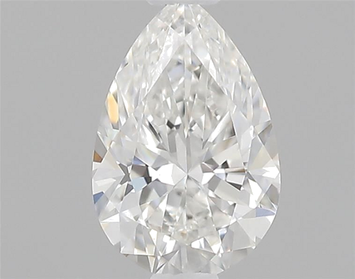 0.24 carat F-IF Natūralus Pear Deimantas (1)