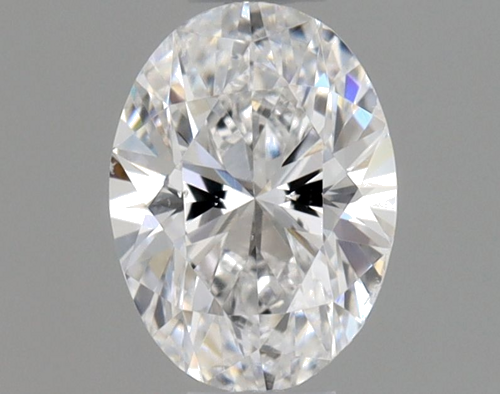 0.38 carat D-SI1 Natūralus Oval Deimantas (1)