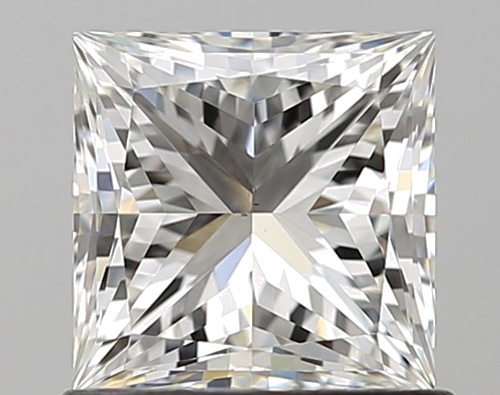 1.02 carat H-VS2 Natūralus Princess Deimantas (1)