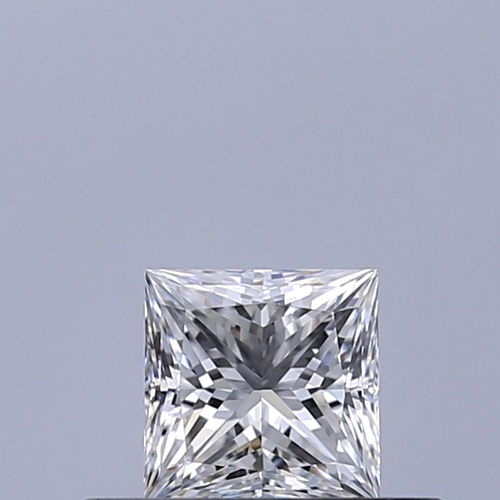 0.31 carat D-VVS2 Natūralus Princess Deimantas (1)