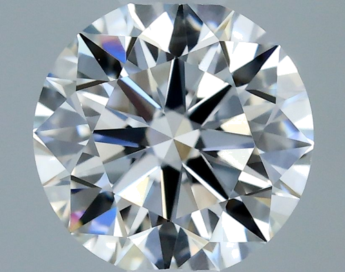 0.5 carat F-VVS2 Excellent cut Natūralus Round Deimantas (1)