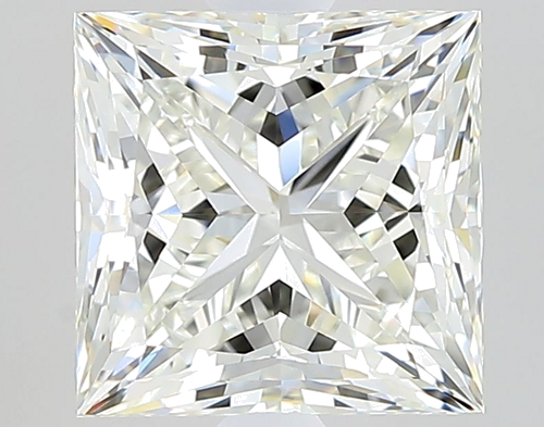 2.52 carat J-VVS1 Natūralus Princess Deimantas (1)
