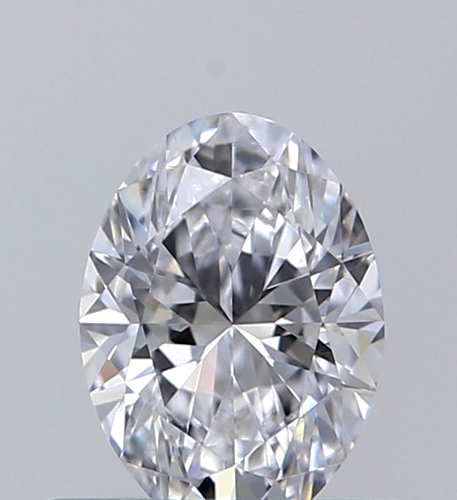 0.42 carat D-VVS2 Natūralus Oval Deimantas (1)