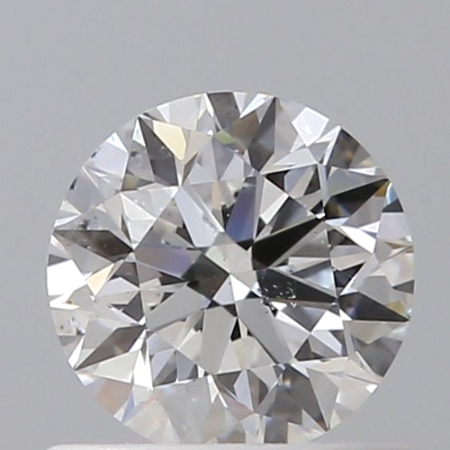 0.61 carat F-SI1 Excellent cut Natūralus Round Deimantas (1)