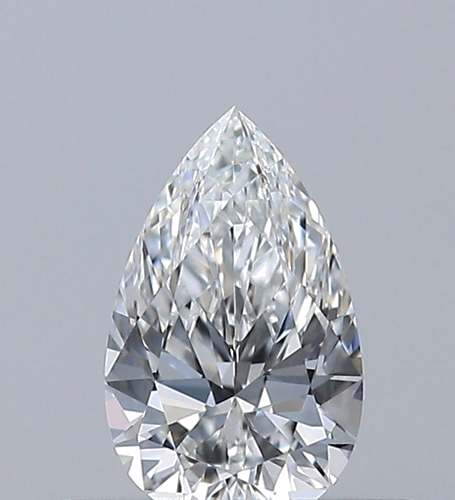 0.32 carat E-IF Natūralus Pear Deimantas (1)
