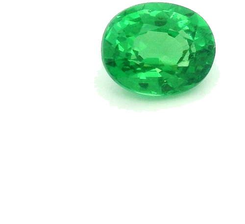 0.52 carat GREEN Oval Garnet (1)