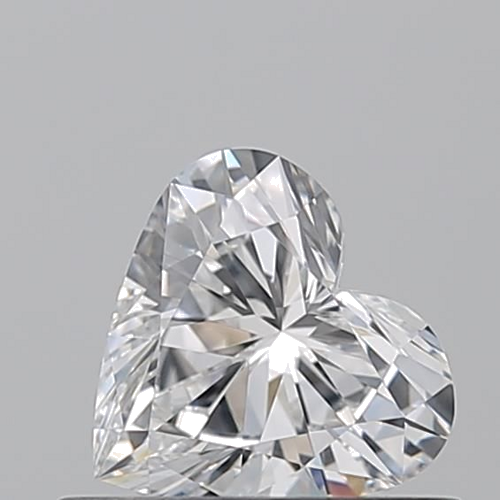 0.5 carat F-VS2 Natūralus Heart Deimantas (1)