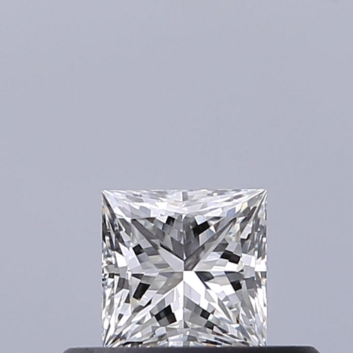 0.32 carat F-VVS1 Natūralus Princess Deimantas (1)