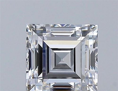 0.4 carat D-VVS2 Natūralus Square Radiant Deimantas (1)
