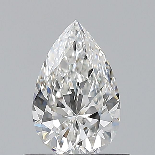 0.58 carat G-VS1 Natūralus Pear Deimantas (1)