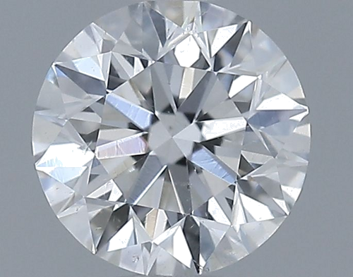 0.54 carat F-SI2 Excellent cut Natūralus Round Deimantas (1)
