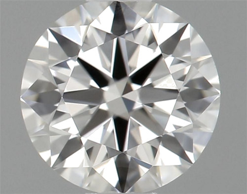 0.55 carat F-VVS1 Excellent cut Natūralus Round Deimantas (1)