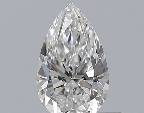 0.35 carat E-VS1 Natūralus Pear Deimantas (1)